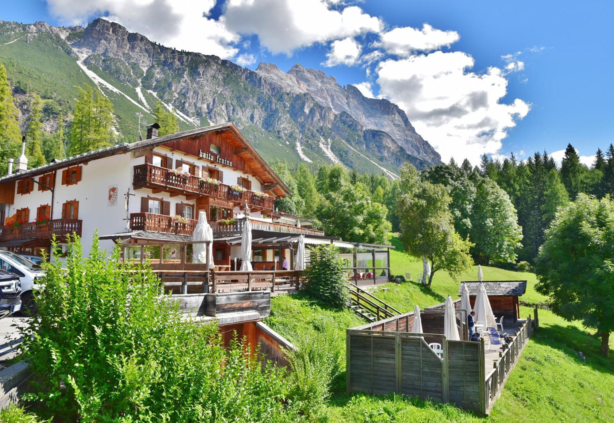 Baita Fraina Cortina dʼAmpezzo Exteriér fotografie